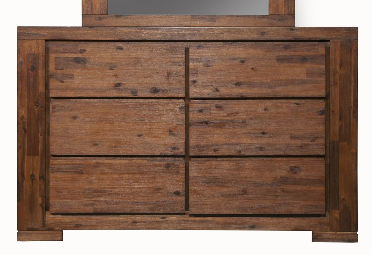 Alpine Furniture Pierre 6 Drawer Dresser