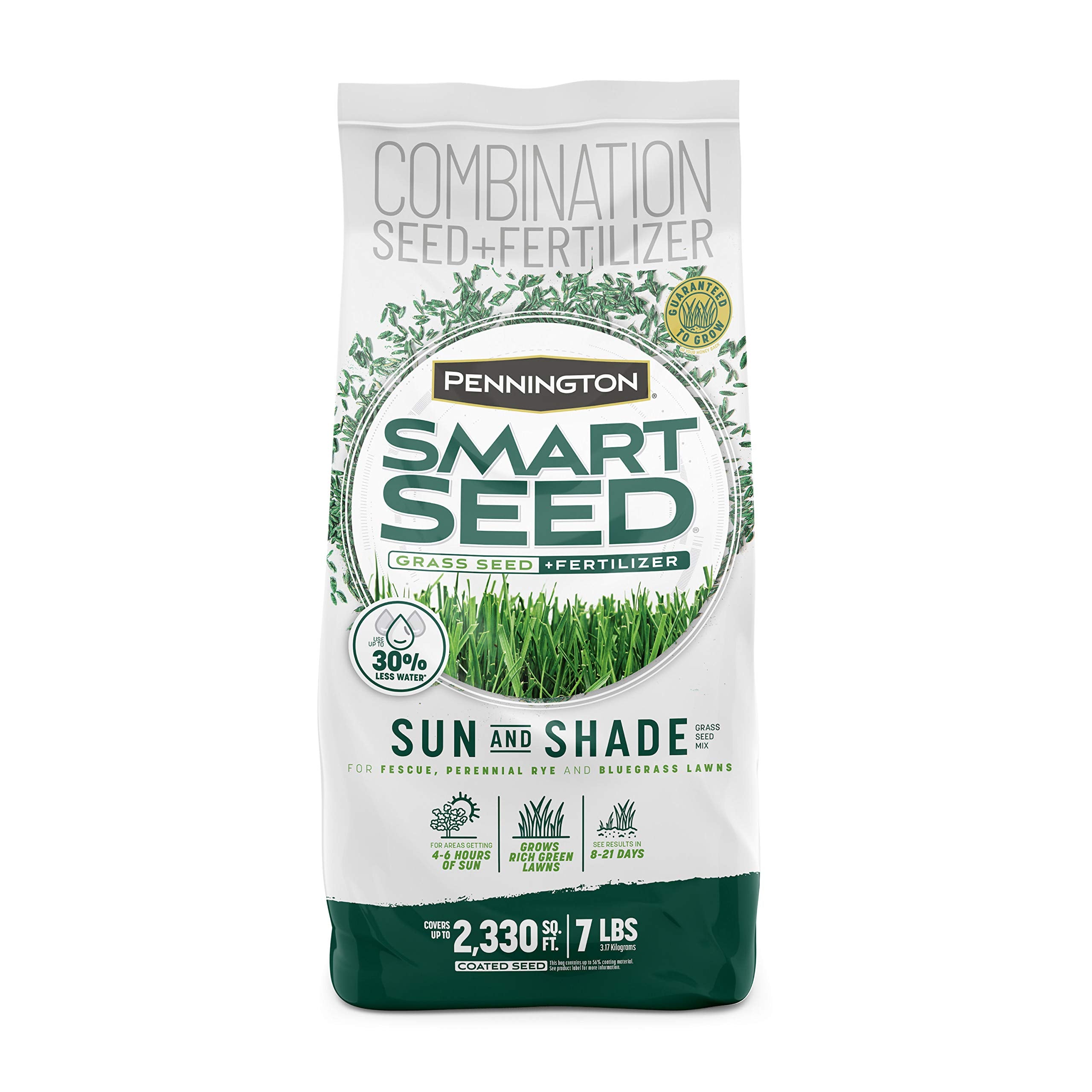 Pennington Smart Seed Sun And Shade Grass Mix 7 Lb