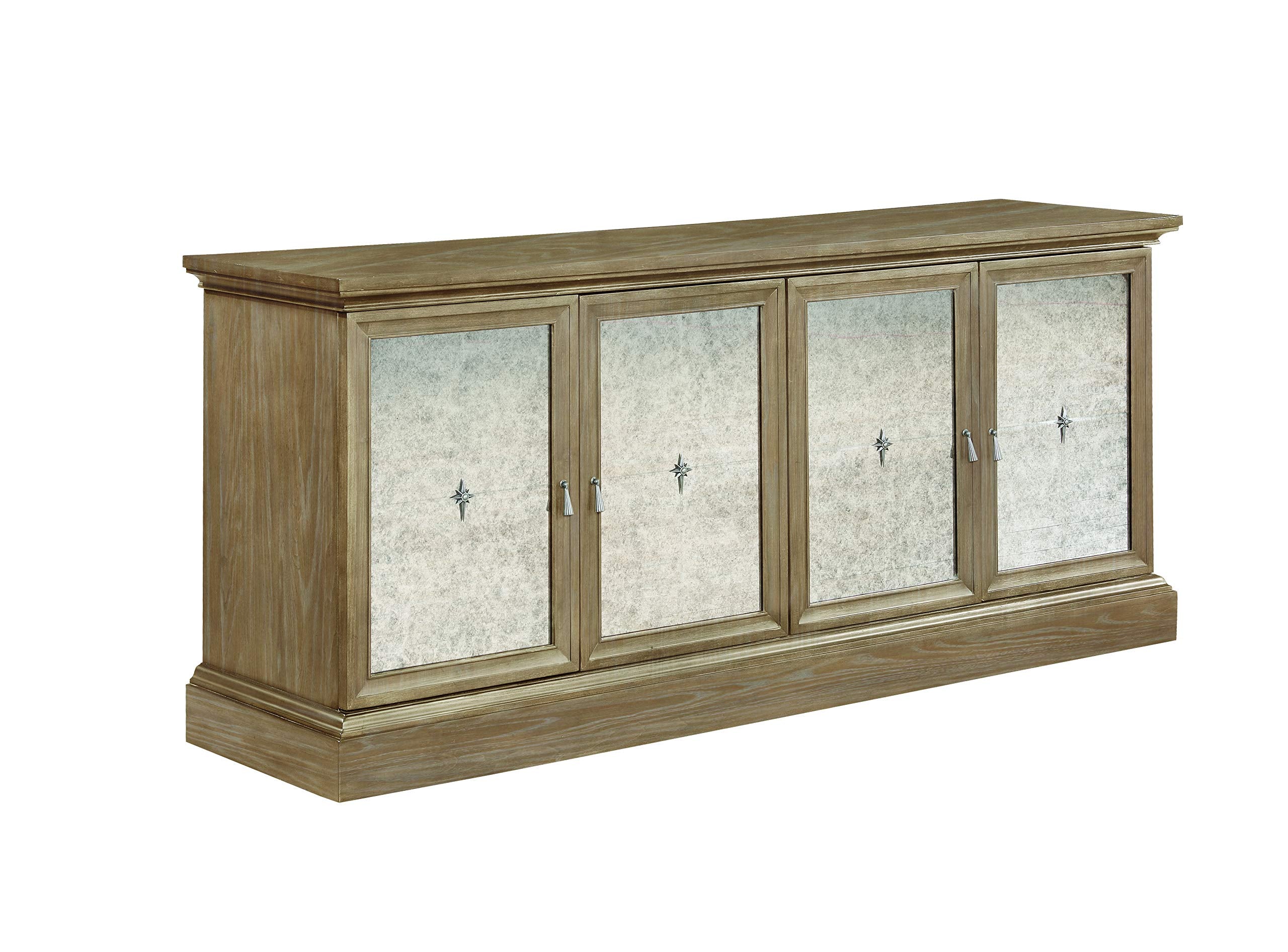 Coaster Home Furnishings Brockway 4-Door Dining Sideboard Buffet Cabinet Barley Brown