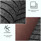 Custom Size Runner Rug 3 Ft X 77 Ft, Zgr 2-82Ft Carpet Runners Hallway Entryway Kitchen Garage Laundry Room Area Rugs With Non-S