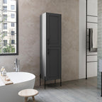 Depot EShop Linen Cabinet Wooden Matt Gray