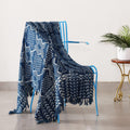 Ravaiyaa  Attitude is everything Traditional Handloom Cotton Sofa & Bedding Couch Throw Sanganer Handmade Printed Blanket (Indi