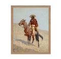 Poster Master Vintage Cowboy Poster - Retro A Mexican Vaquero Print - Wild West Art - Western Art - Horse Riding Art - Gift for 