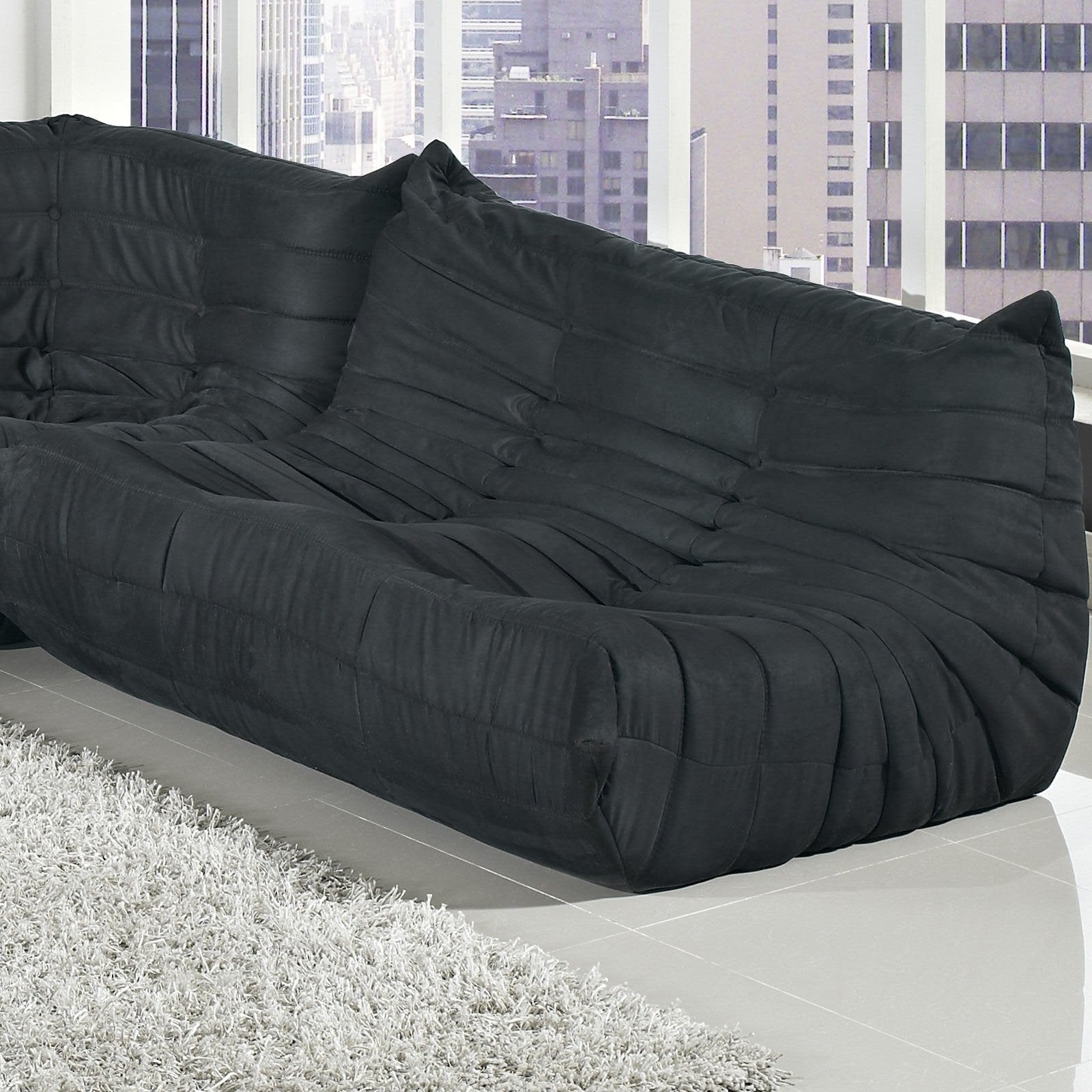 Modular Sectional: Loveseat In Black