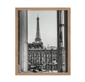 Poster Master Travel Poster - Eiffel Tower Print - Paris Art - View from Balcony Art - Gift for Men, Women, Travel Lover - Perfe