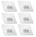 Gabani fashion Magic Plastic Adhesive Sticker for Bathroom Wall Self Corner Shelves for Bathroom Wall Self Corner Shelves, (Pack