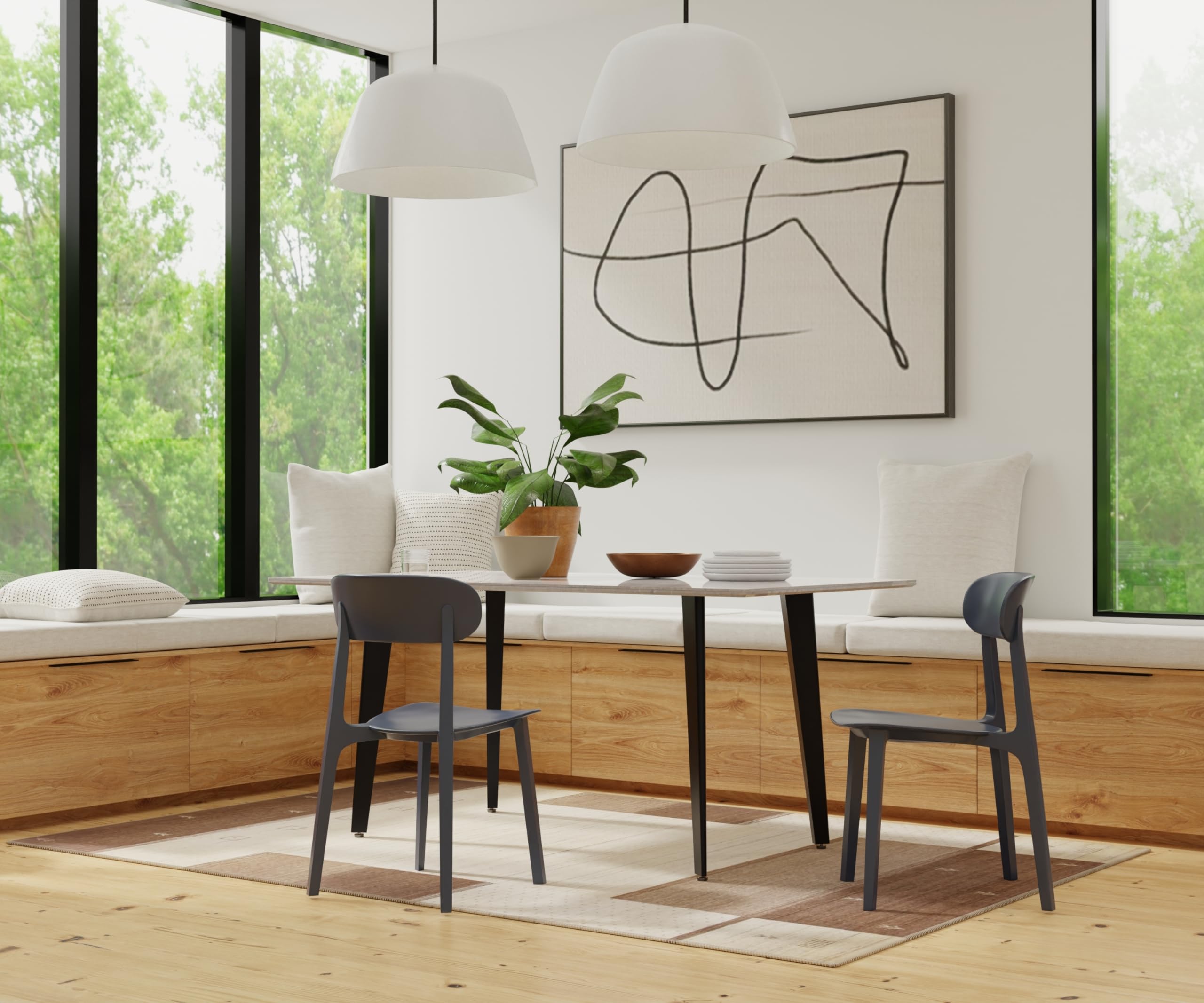 Neos Modern Furniture C340GY Chair, Gray