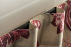 Maison D' Hermine Curtains 100% Cotton Single Panel Curtain 50 Inch X 84 Inch Easy Hanging With A Rod Pocket & Loop For Bathroom