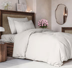 Duvet Cover Twin/Twin Xl Size Set - Extra Soft Twin/Twin Xl Size Duvet Cover 68 X 90 With 1 Pillow Shams - Hotel Luxury And Fade Free W/ Zipper Closures & Ties - Breathable Bedding Set (French Grey)