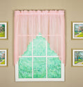 Today'S Curtain Emelia Original Voile Swag Pair 38', Rose, 60' W X 38' L