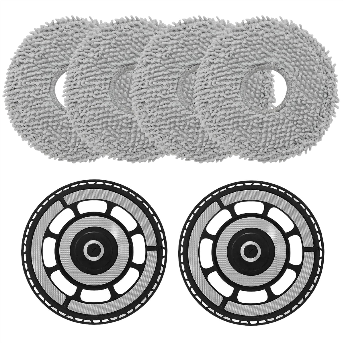 Mop Bracket Kit Compatible with Roborock Saros 10R, Saros Z70 Robot Vacuum