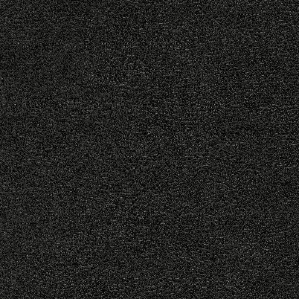 Pillow-Soft Mid-Back Leather Office Chair With Arms Leather: Black