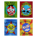 Lucha Libre, Luchador Collection, Set of 4 05x07 Inch Print, Kids wall decor, Lucha Libre, wall decor, playroom decor, nursery d