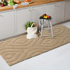 Dexde Bathroom Rugs Runner 24X47 Long Bathroom Rug Non Slip Soft Washable Large Bath Mats For Bathroom Bedroom Hallway Kitchen F
