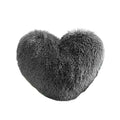 Morromorn Fluffy Heart Throw Pillows, Shaggy Decorative Pillow For Sofa Couch Bed, Cute Room Decor Gifts For Women Girls Kids -