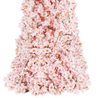 Sunm Boutique Cherry Blossom Garland 8-Pack 47.2 Ft Cherry Blossom Hanging Vine Silk Sakura Vines Garland for Wedding Party Deco