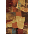 Home Dynamix Catalina Bismark Contemporary Geometric Abstract Area Rug,710x102 Rectangle,Brown/Beige
