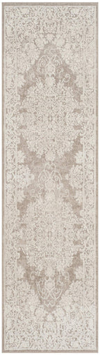 Safavieh Reflection Collection Runner Rug - 2'3'' X 14', Beige & Cream, Vintage Distressed Design, Non-Shedding & Easy Care, Ide