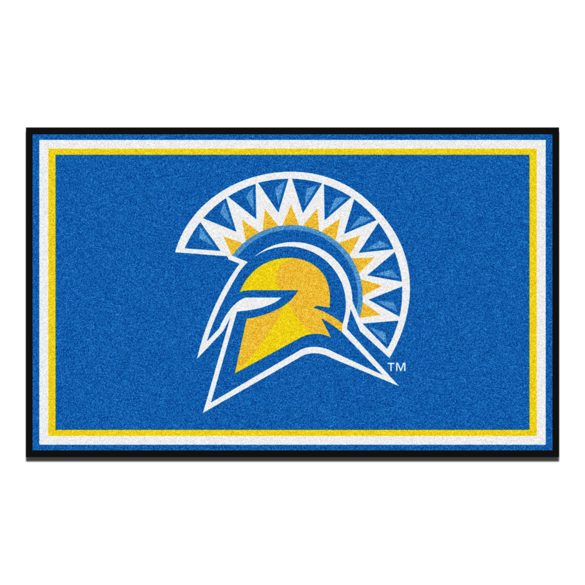 Fanmats 6803 Team Color 44 Inch X71 Inch  San Jose State Rug