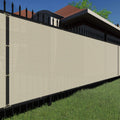 Tang Sunshades Depot 5' X 30' Ft Beige Tan Privacy Fence Screen Temporary Fence Screen 150 Gsm Heavy Duty Windscreen Fence Netti