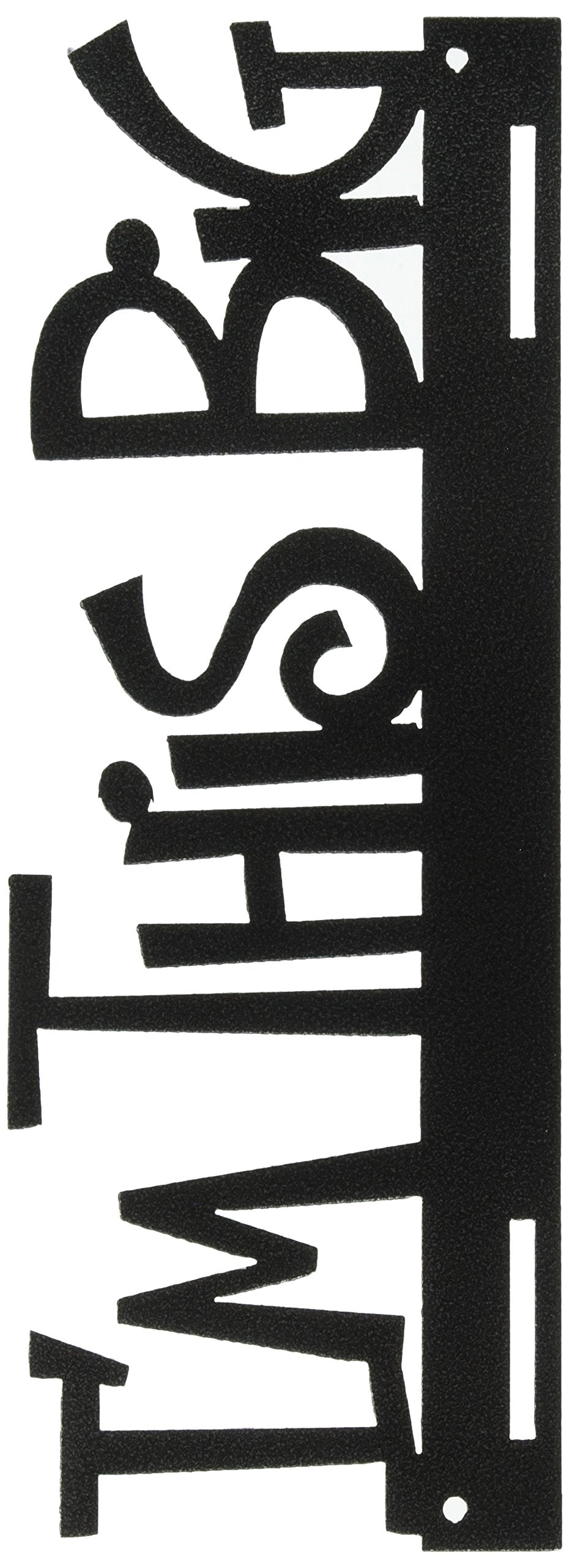 Ackfeld 24947 14in Im This Big Hanger Charcoal, 14'