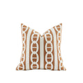 Croker Horse 2025 New 18X18' Inches Throw Pillow Cushion Covers - Pignose Horseshoe Orange Color Chenille Jacquard Embroidery L