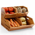 Tidita Potato & Onion Storage Bin, Stackable Pantry Bins (Patent Pending)