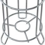 Simple Houseware Bathroom Toilet Tissue Paper Roll Storage Holder Stand, Chrome Finish