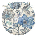 Barnett Home Decor 16' Round Bistro Cushion - Boutique Floral - Indoor/Outdoor: Fade, Weather, Stain Resistant - Latex Foam Fil