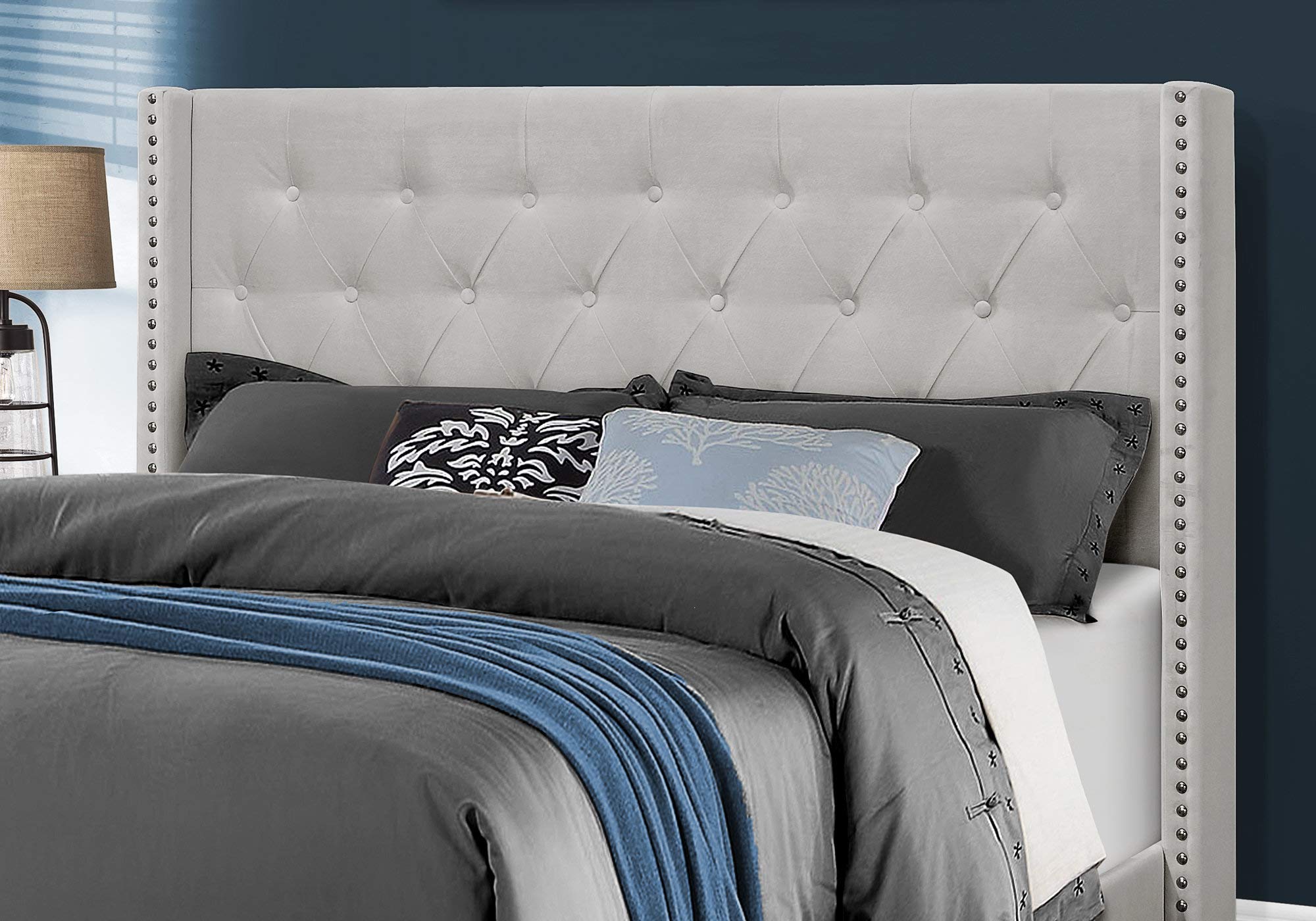 Monarch Specialties I Size Queen Bed