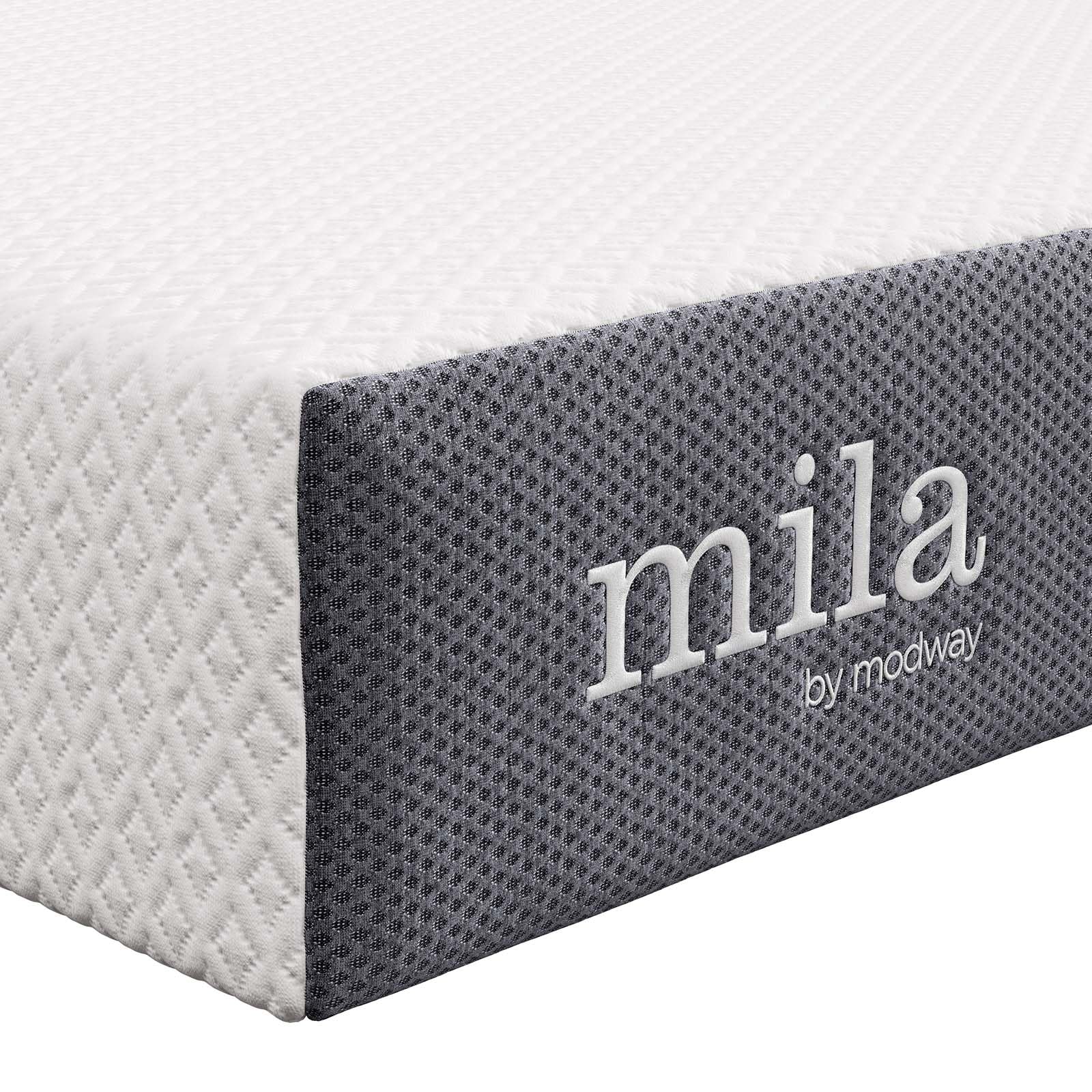 Modway Mila Firm 6&quot; Fiberglass Free Memory Foam Full Mattress