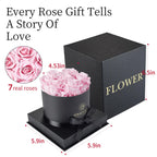 Preserved Roses In A Box - Forever Flowers, Immortal Roses, Eternal Rose Preserved Flowers For Delivery Prime Mothers Day & Vale