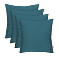 Rsh Decor: Sunbrella Square Throw Pillows Set Of 4 | 20' X 20' | Water And Fade-Resistant Performance Fabric | Outdoor Pillow
