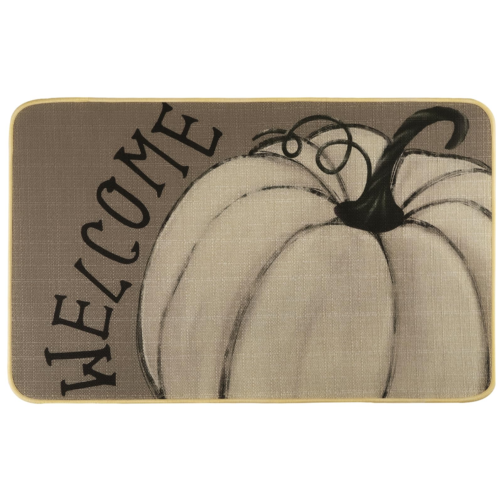 Heirloom Haven Fall Door Mat Welcome Doormat, Non-Slip Front Pumpkin Decor Autumn Entrance Mat For Home Farmhouse Thanksgiving I