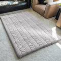 ZonLi Japanese Floor Mattress Futon Mattress Full Size, Thicken Roll Up Tatami Mat w/ 100% Cotton Washable Cover, Portable & Fol