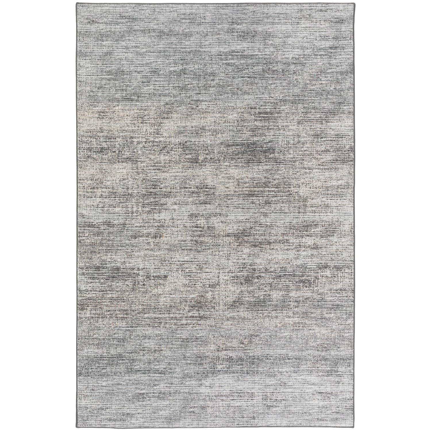 Ciara Cr1 Black Transitional Rug Rectangle 2' X 3'