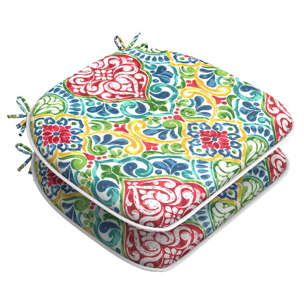 Lvtxiii Patio Seat Cushions D16 X W17 Inches Outdoor Chair Pads All Weather Chair Cushions For Garden Patio Furniture Chair Home