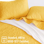 Exclusivo Mezcla Quilt Set King Size, Lightweight Vintage Quilts Bedspreads Coverlets With Pillow Shams, Soft King Quilt Bedding