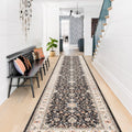 TOPRUUG Washable Runner Rug 2x12 - Hallway Runner Rug Kitchen Rugs and Mats Non Skid Washable Waterproof Carpet Runner for Livin