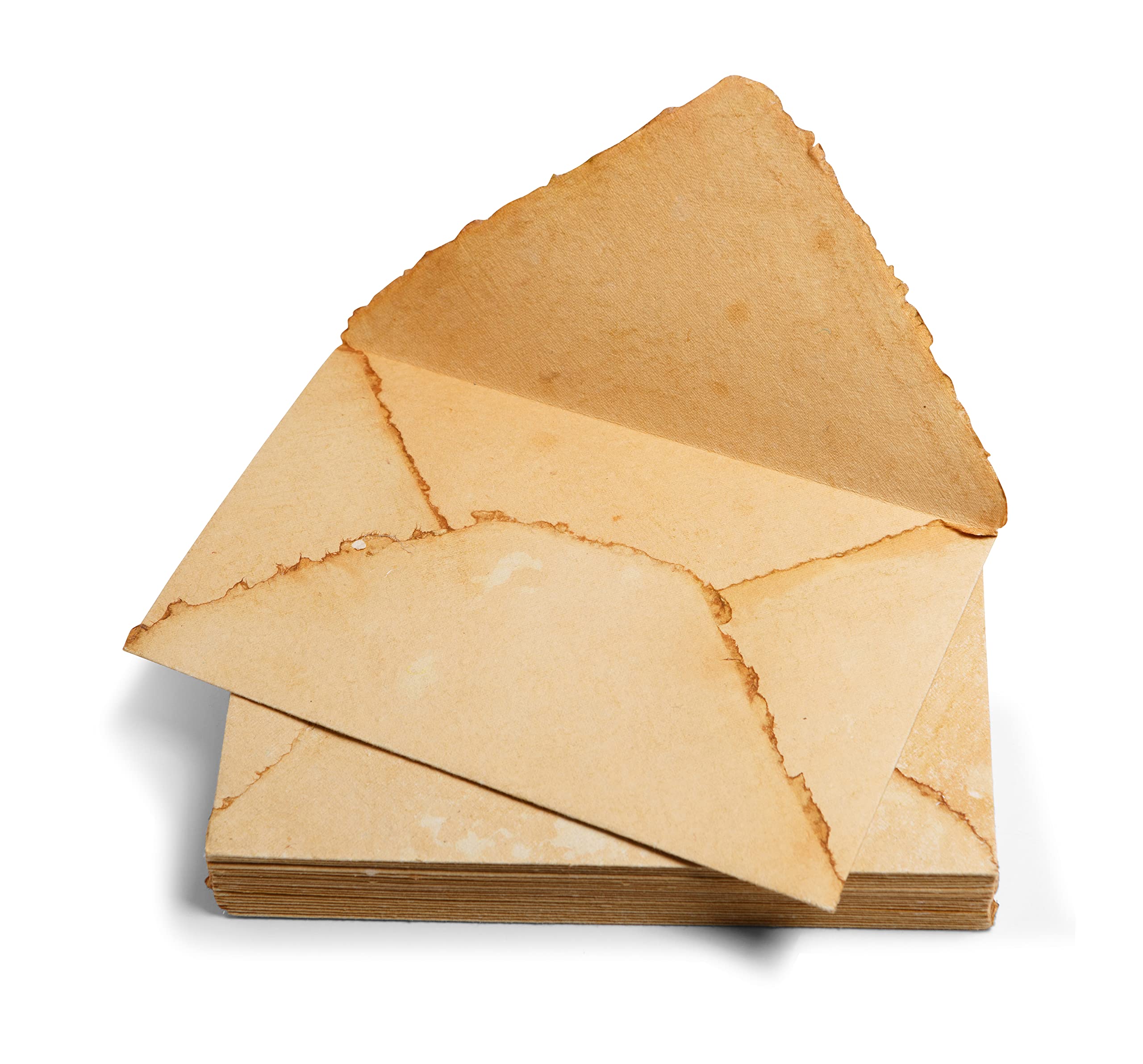 Wanderings Handmade Antiqued Envelope With Deckle Edge - 6 X 9 Inch - Package Of 25 For Writers, Invitations, Announcements - Th