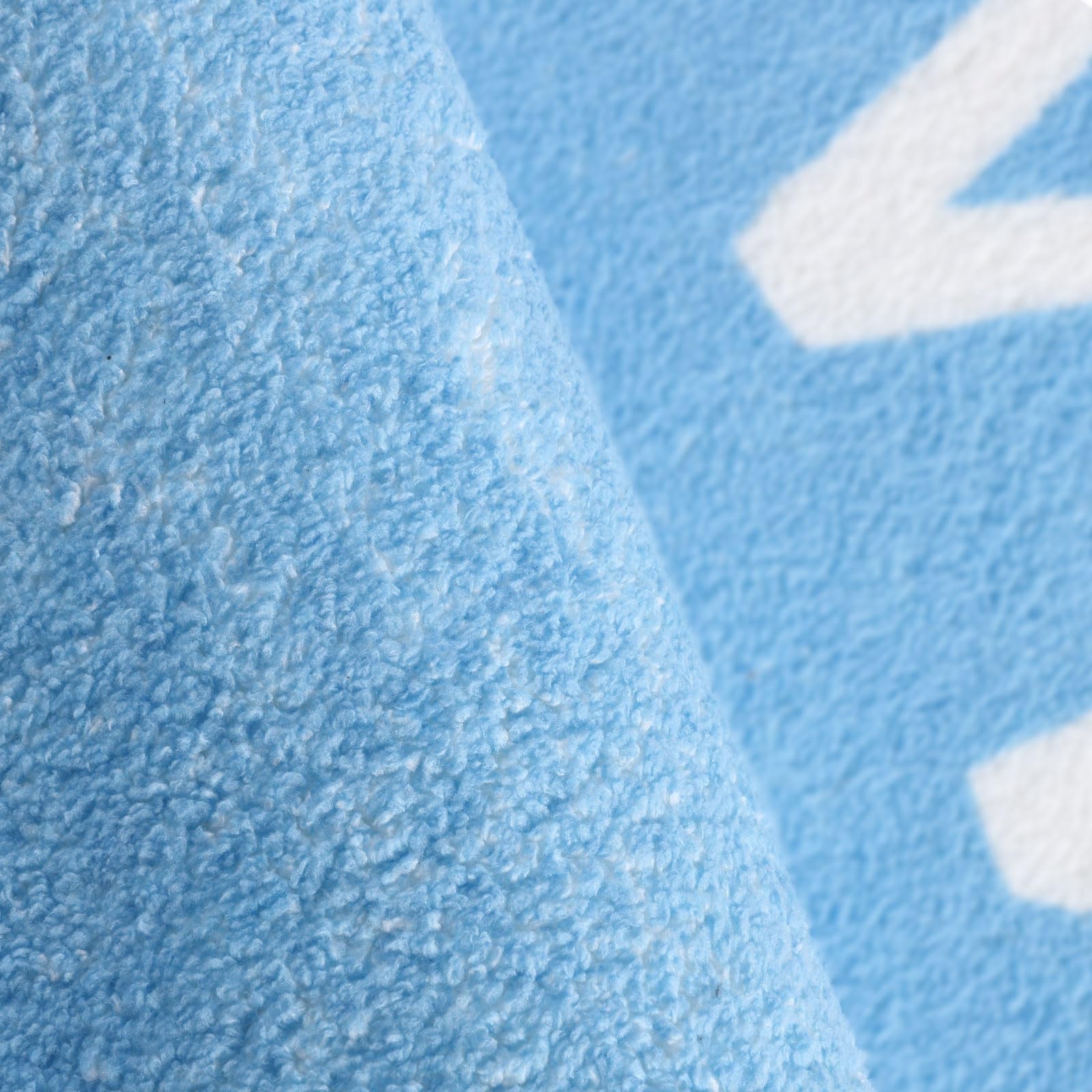 Topotdor Round Kids Play Rug Alphabet Nursery Area Rug Extra Large Soft Crawling Play Mat For Children Toddlers Bedroom (47 Inch