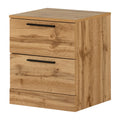 South Shore Furniture Step One Essential 2-Drawer Nightstand, Nordik Oak
