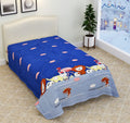 Kitch Deco Glace Cotton Single Bed Reversible Babies & Kids Comforter/Dohar/Quilt, 200 Gsm (60X90 Inches) (Animal Carnival)