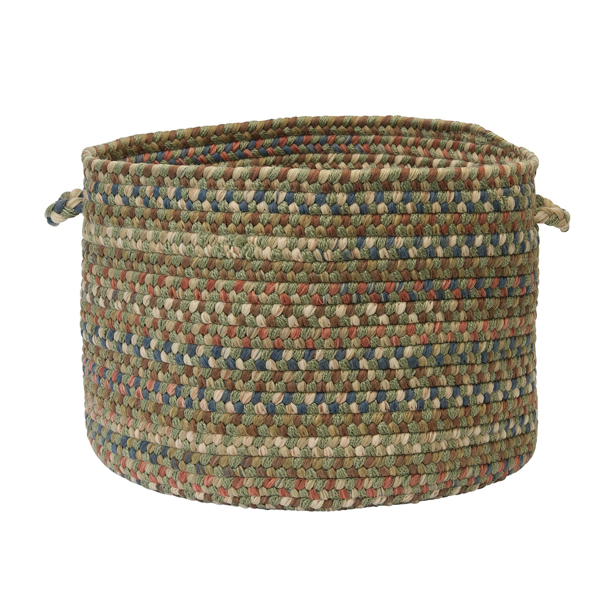 Colonial Mills Cv69 14 By 14 By 10-Inch Cedar Cove Storage Basket, Olive