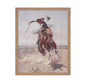Poster Master Vintage Cowboy Poster - Retro A Bad Hoss Print - Wild West Art - Western Art - Horse Riding Art - Gift for Men & W