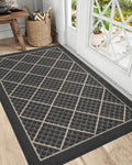 Dexi Front Door Mat 48X72, Non Slip Absorbent Entryway Doormat, Low Profile Thin Washable Entry Mats For Inside Home Entrance, G