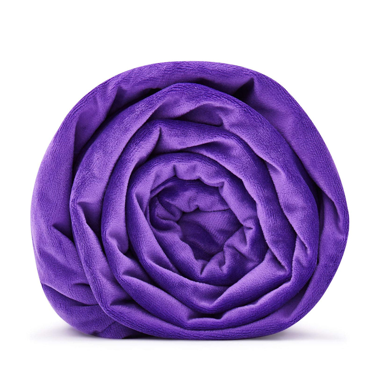 Relaxblanket Duvet Cover-Weighted Heavy Blanket Home (Purple-Minky, 48'X72' Duvet Cover)