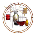 Benzara 97997 Metal Wall Decor Everyone Admires It 24 by 22 Brown, Multicolor
