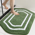 COSY HOMEER Extra Thick Bath Rugs - Anti-Slip Bath Linen Sets Mats Soft Plush 100% Strong Polyester Living Room Bathroom Water A