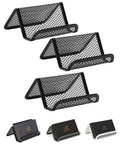 Mr. Pen- Metal Mesh Card Holder, 3 Pack, Black, Card Holder For Desk Business Cards, Desk Card Holder, Business Card Stand, Busi